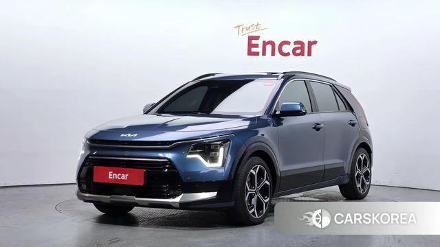 Kia Di Ol Nu Niro 2022 Синий из Кореи