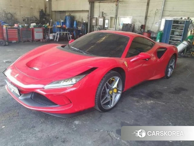 Ferrari F8 Tributo 2021 Красный из Кореи