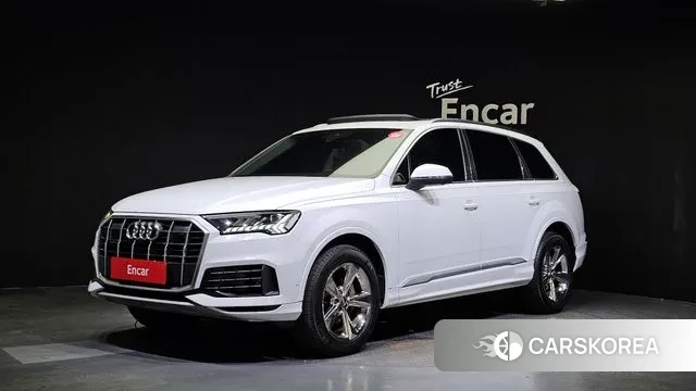 Audi Q7 (4M) 2020 Белый из Кореи