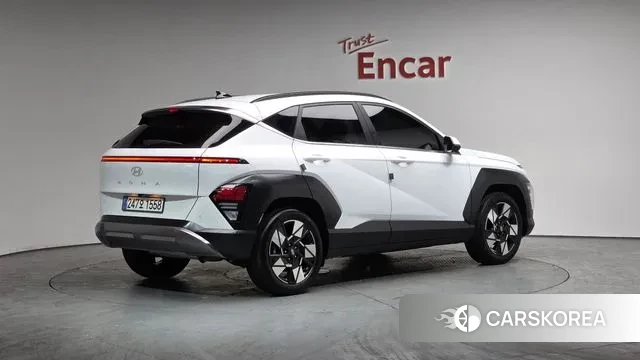 Hyundai Kona Hybrid (SX2) 2023 Белый из Кореи