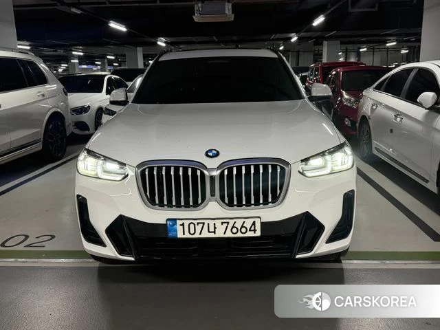 BMW X3 (G01) 2022 Белый из Кореи