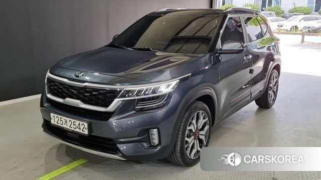 Kia Seltos 2020 Серый из Кореи