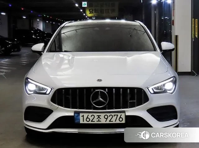 Mercedes-Benz CLA-Class C118 2022 Белый из Кореи