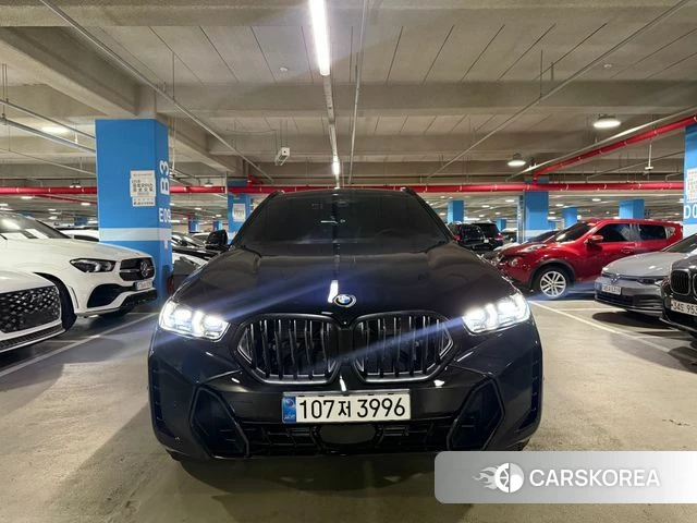 BMW X6 (G06) 2026 Черный из Кореи