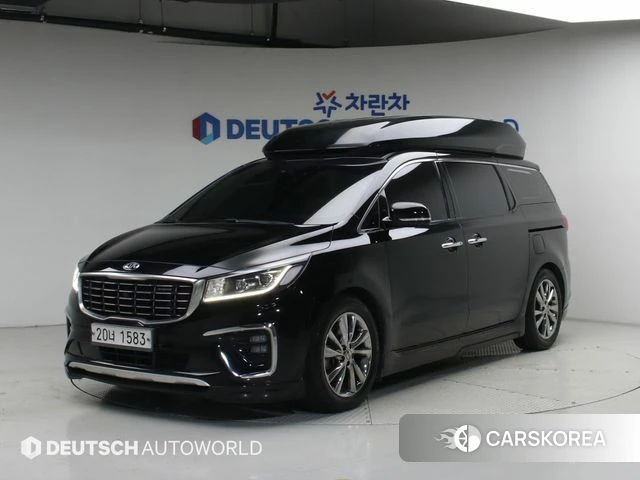 Kia The New Carnival 2018 Черный из Кореи