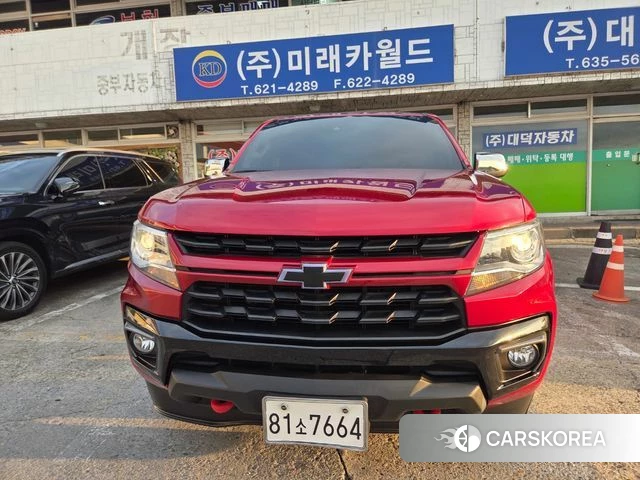Chevrolet (GM Daewoo) Real New Colorado 2021 Красный из Кореи