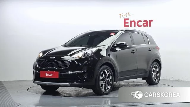 Kia Sportage The Bold 2021 Черный из Кореи