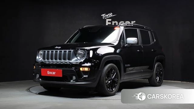 Jeep Renegade 2022 Черный из Кореи