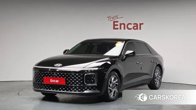 Hyundai Grandeur (GN7) 2023 Черный из Кореи