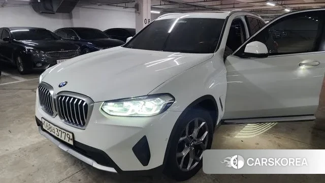 BMW X3 (G01) 2022 Белый из Кореи