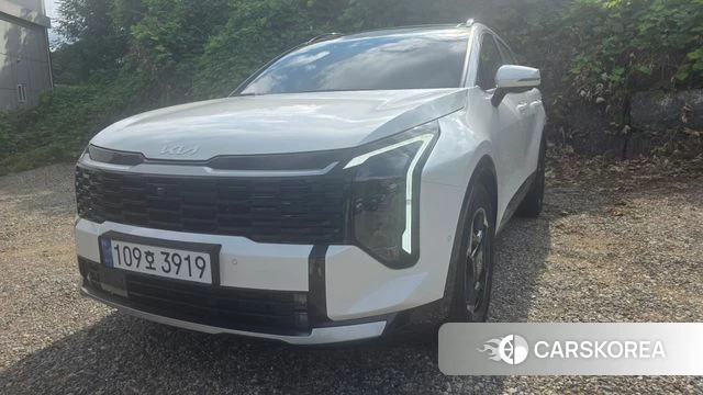 Kia The New Sportage 5th Generation Hybrid 2025 Белый из Кореи