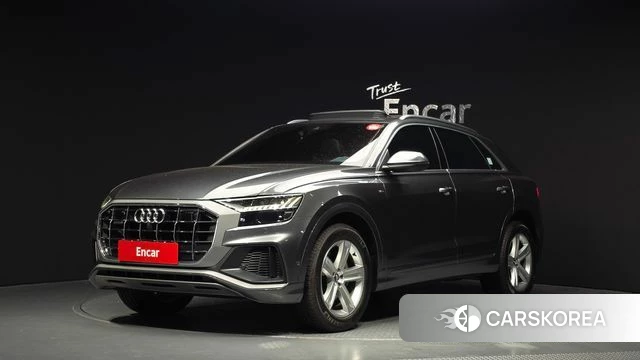 Audi Q8 (4M) 2021 Серый из Кореи