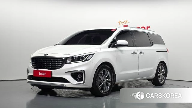 Kia The New Carnival 2019 Белый из Кореи