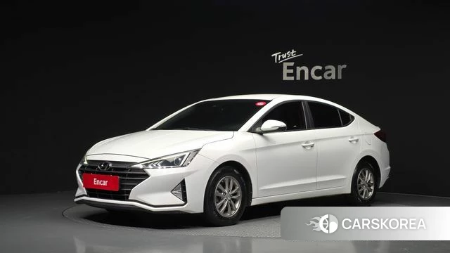 Hyundai The New Avante AD 2018 Белый из Кореи