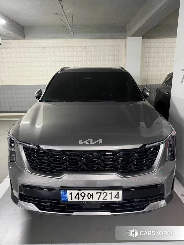 Kia The New Sorento 4th Generation 2023 Серый из Кореи