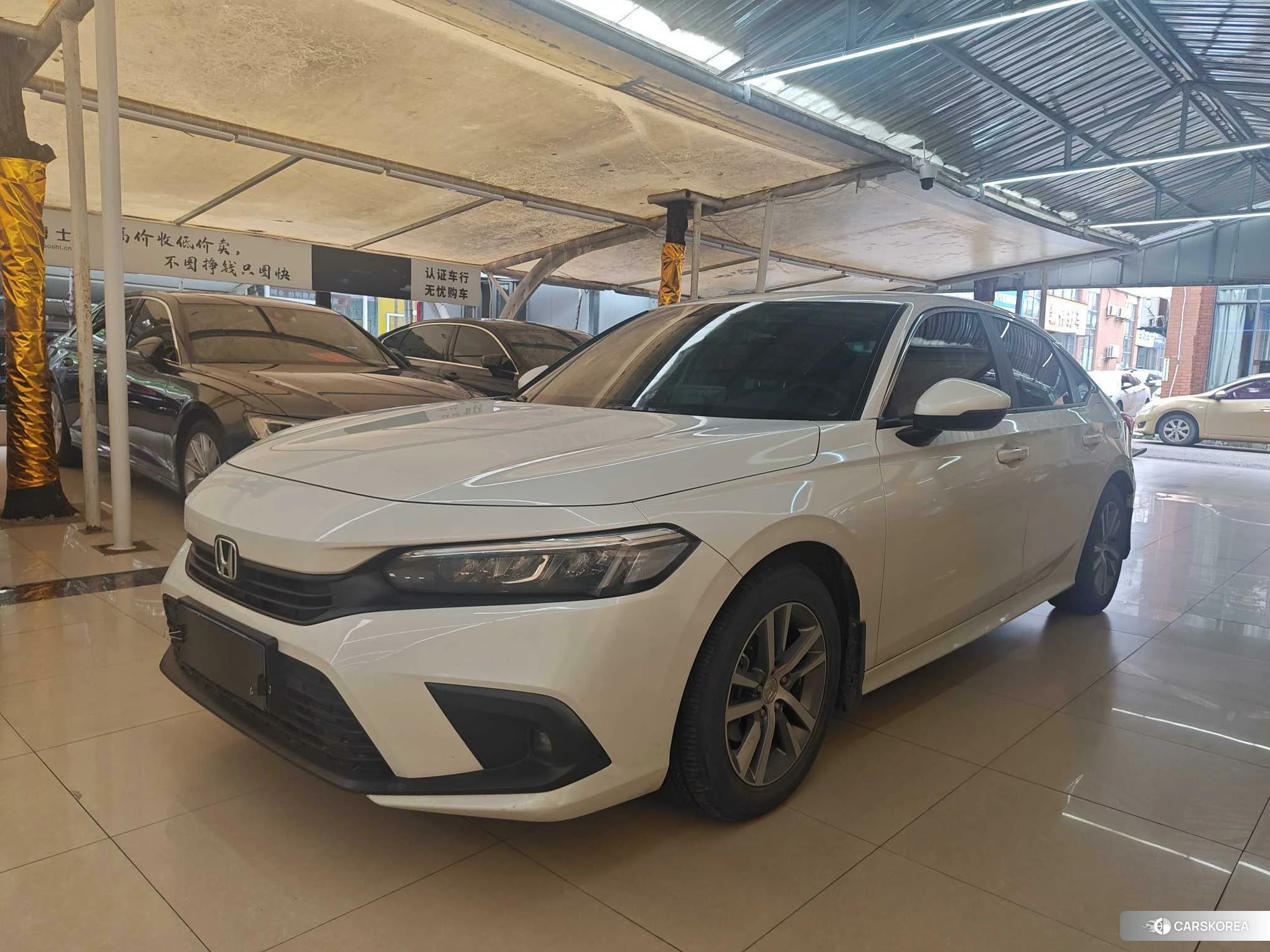 Honda Civic 2021 Белый из Китая