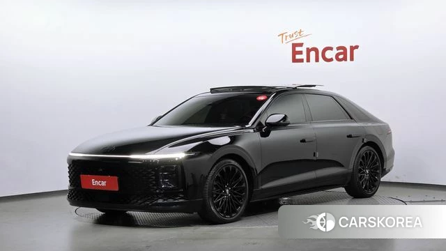 Hyundai Grandeur (GN7) 2022 Черный из Кореи