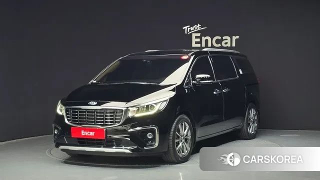 Kia The New Carnival 2019 Черный из Кореи