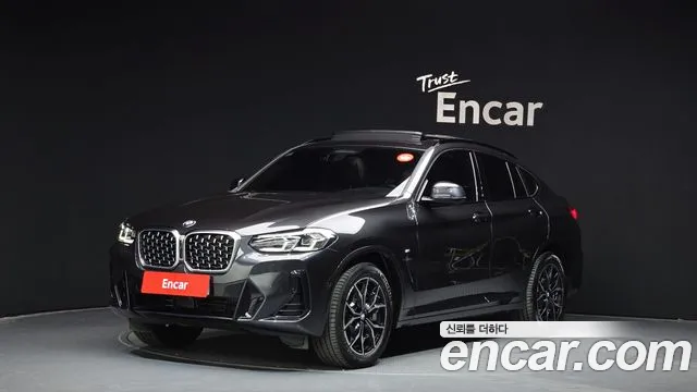 BMW X4 (G02) 2023 Серый из Кореи