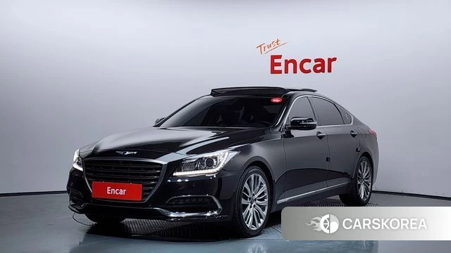 Genesis G80 2018 Черный из Кореи