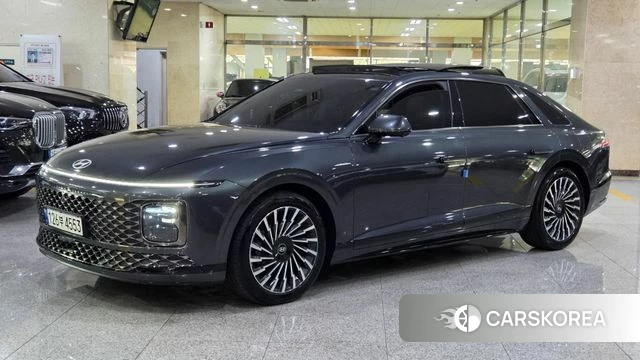 Hyundai Grandeur Hybrid (GN7) 2024 Серый из Кореи