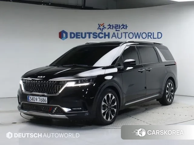 Kia Carnival 4th generation 2022 Черный из Кореи