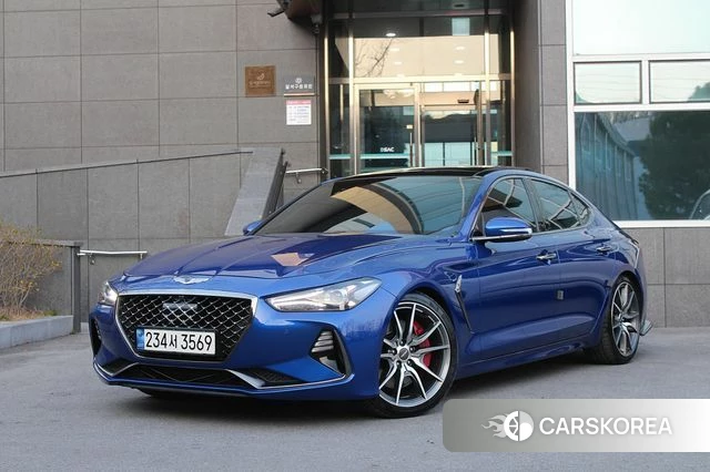 Genesis G70 2018 Синий из Кореи