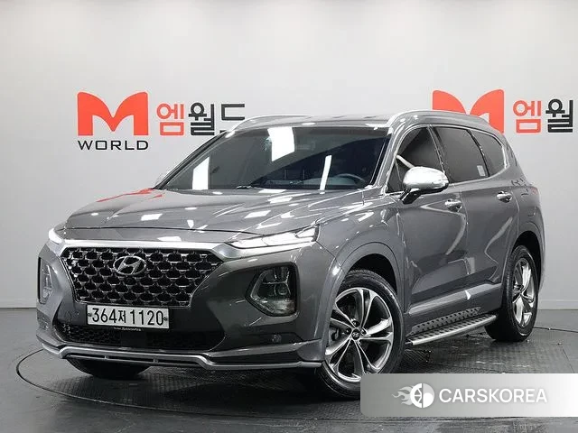 Hyundai Santa Fe TM 2019 Серый из Кореи