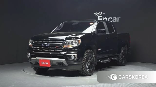 Chevrolet (GM Daewoo) Real New Colorado 2021 Черный из Кореи