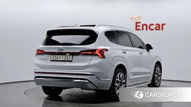 Hyundai The New Santa Fe 2021 Белый из Кореи