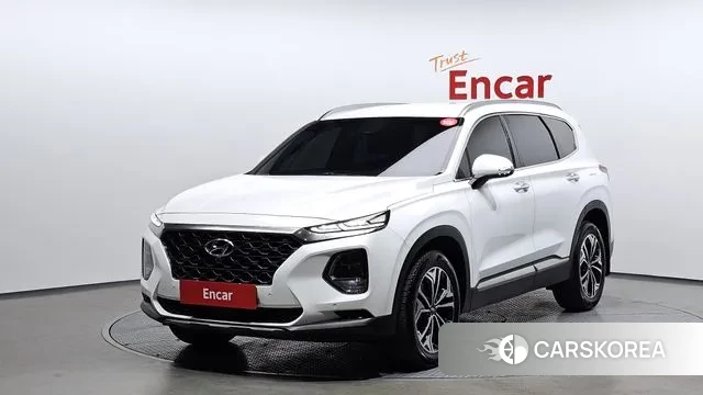 Hyundai Santa Fe TM 2018 Белый из Кореи