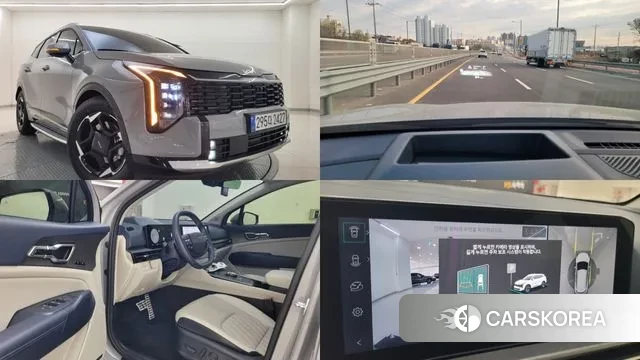 Kia The New Sportage 5th Generation Hybrid 2025 Серый из Кореи