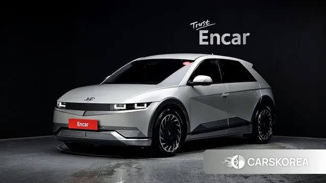 Hyundai Ionic 5 2021 Серебряный из Кореи