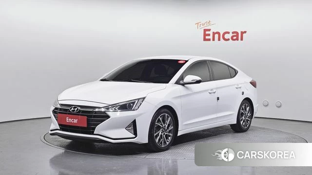 Hyundai The New Avante AD 2019 Белый из Кореи