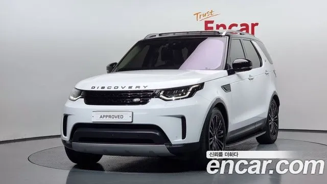 Land Rover Discovery 5 2019 Белый из Кореи