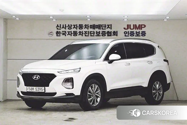 Hyundai Santa Fe TM 2018 Белый из Кореи