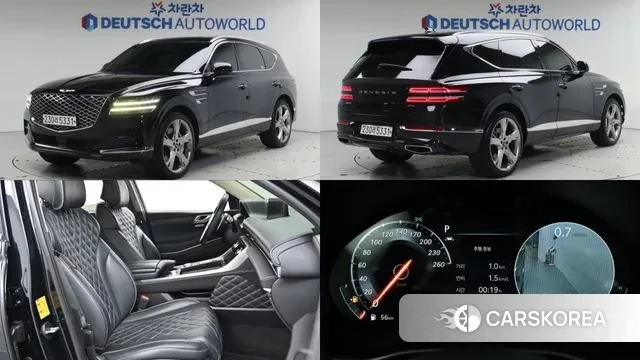 Genesis GV80 2020 Черный из Кореи