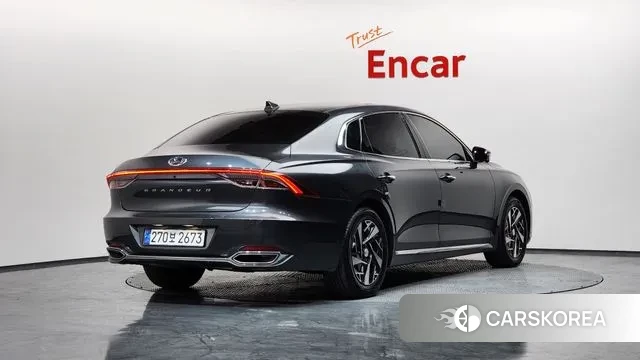 Hyundai The New Grandeur IG Hybrid 2022 Серый из Кореи