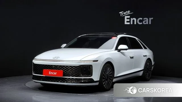 Hyundai Grandeur (GN7) 2023 Белый из Кореи