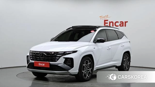 Hyundai Tucson (NX4) 2023 Белый из Кореи