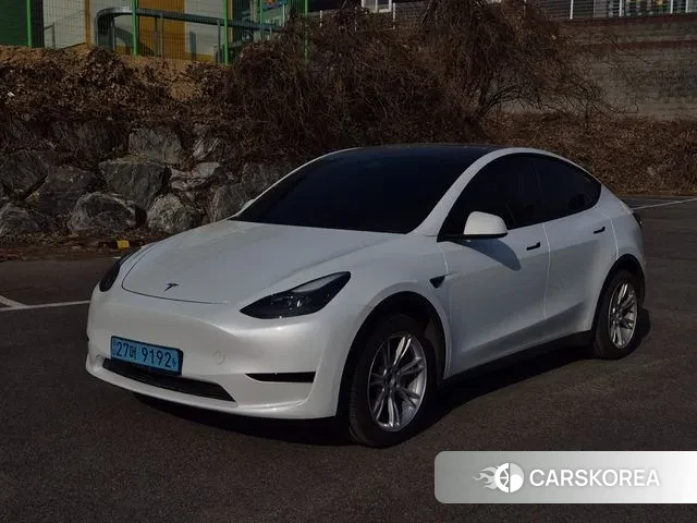 Tesla Model Y 2024 Белый из Кореи