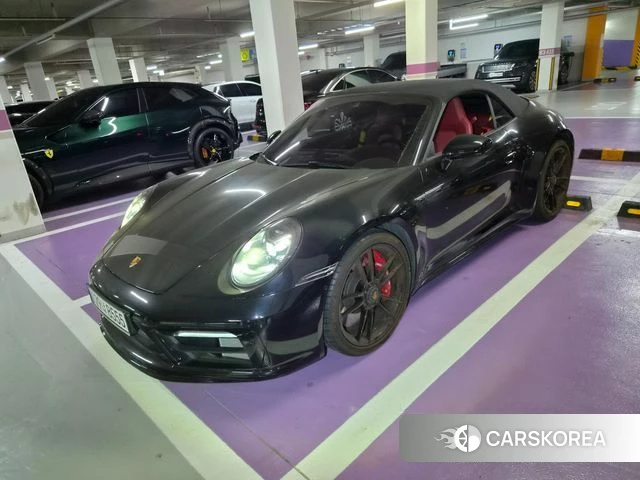 Porsche 911(992) 2022 Черный из Кореи