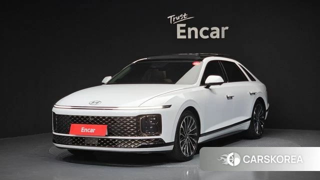 Hyundai Grandeur (GN7) 2023 Белый из Кореи