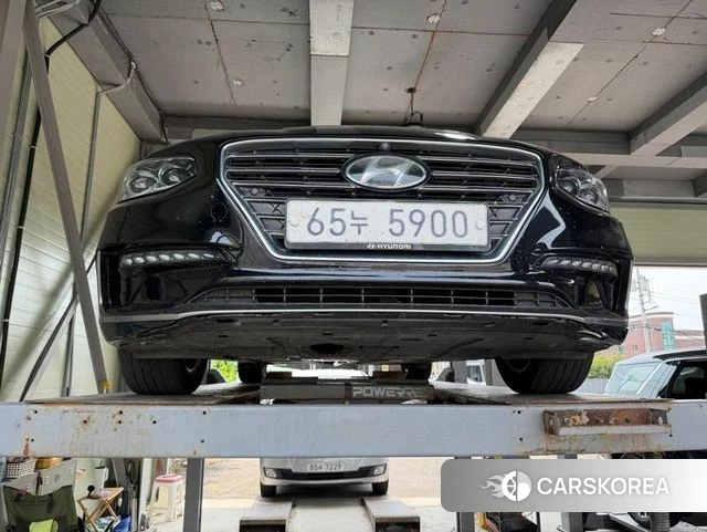 Hyundai Grandeur IG Hybrid 2019 Черный из Кореи