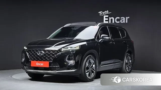 Hyundai Santa Fe TM 2018 Черный из Кореи
