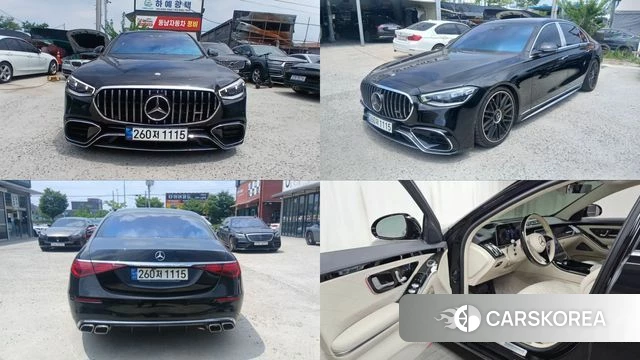 Mercedes-Benz S-Class W223 2021 Черный из Кореи