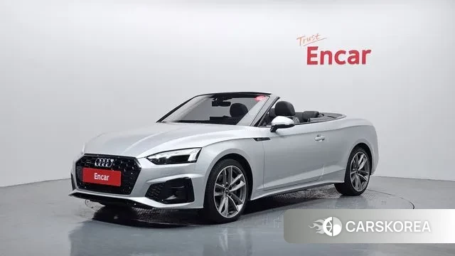 Audi A5 (F5) 2021 Серебристо-серый из Кореи