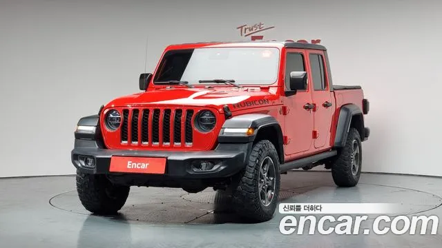 Jeep Gladiator (JT) 2021 Красный из Кореи