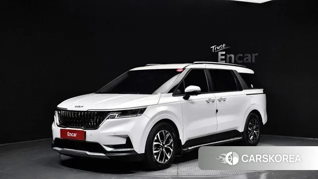 Kia Carnival 4th generation 2021 Белый из Кореи