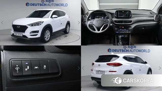 Hyundai All New Tucson 2019 Белый из Кореи